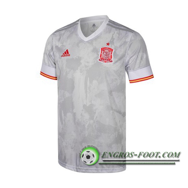 Engros-foot: Maillot Foot Equipe de Espagne Exterieur 2020/2021 Thailande