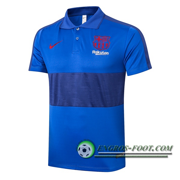 Polo Foot FC Barcelone Bleu 2020/2021