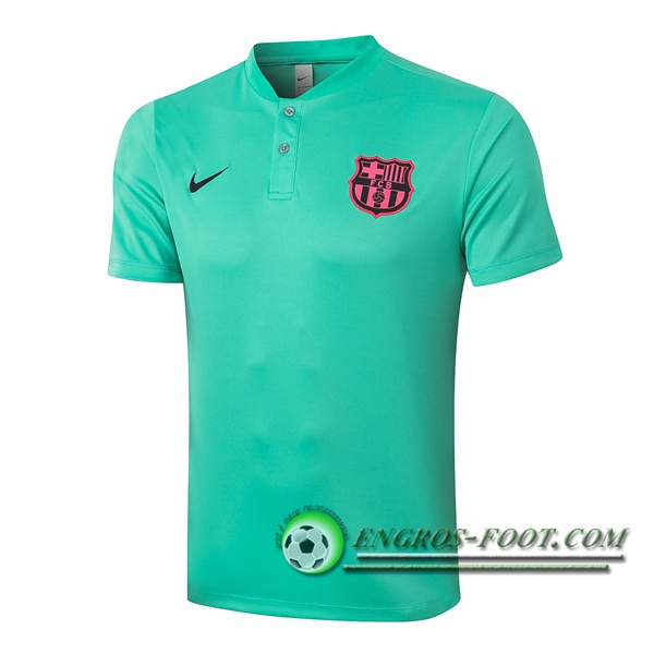 Polo Foot FC Barcelone Vert 2020/2021