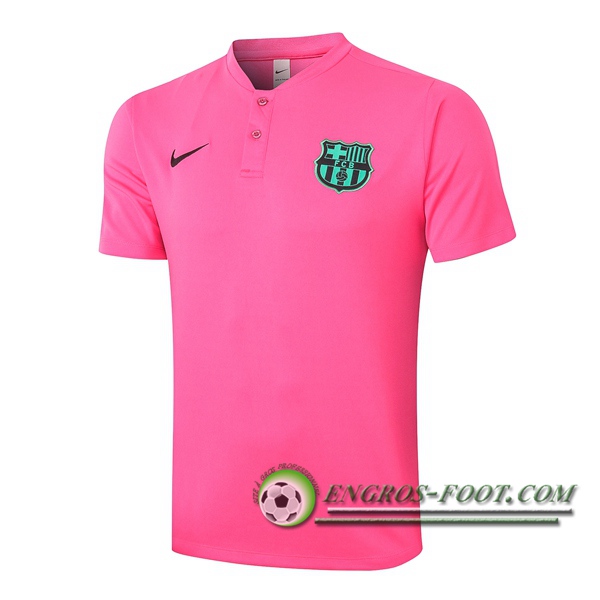 Polo Foot FC Barcelone Rose 2020/2021