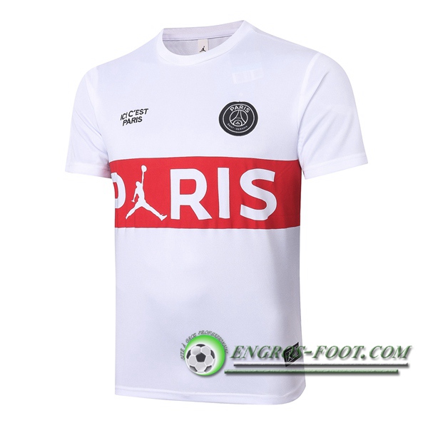 Training T-Shirts Paris PSG Blanc 2020/2021