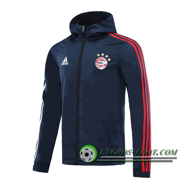 Nouveaux Coupe-Vent Bayern Munich Bleu Royal 2020/2021