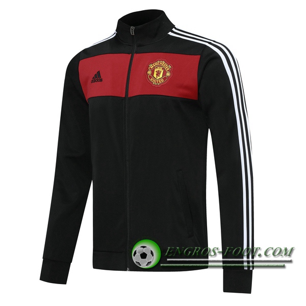 Nouveaux Veste Foot Manchester United Noir 2020/2021