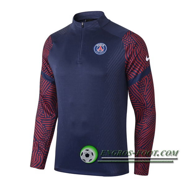 Engros-foot: Sweatshirt Training Pairis PSG Bleu Royal 2020/2021 Thailande