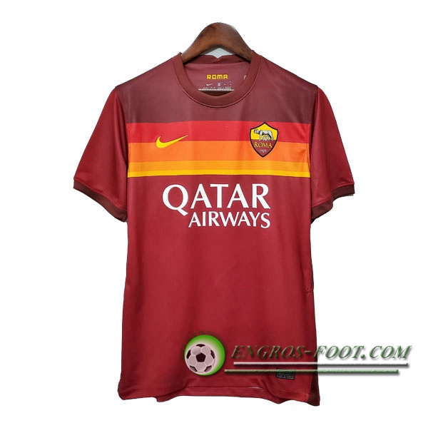 Engros-foot: Jeu Maillot de Foot AS Roma Domicile Version Fuite 2020/2021 Thailande