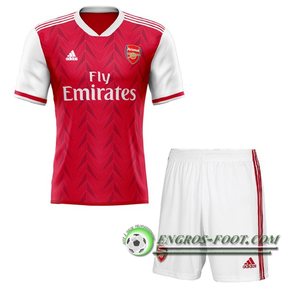 Engros-foot: Maillot de Foot Arsenal Enfants Domicile Version Fuite 2020/2021 Thailande