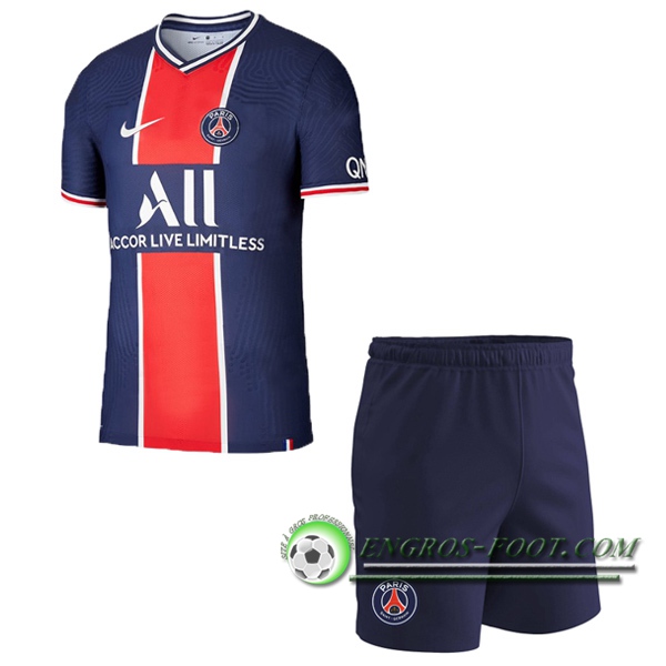 Engros-foot: Maillot de Foot Paris PSG Enfants Domicile Version Fuite 2020/2021 Thailande