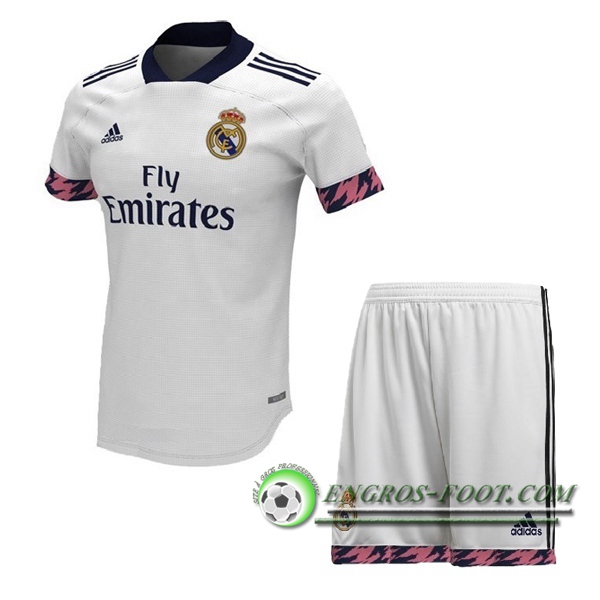 Engros-foot: Maillot de Foot Real Madrid Enfants Domicile Version Fuite 2020/2021 Thailande