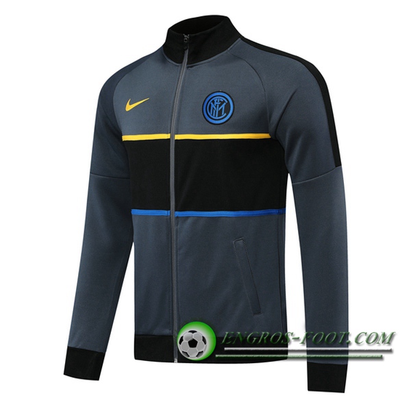 Nouveaux Veste Foot Inter Milan Gris 2020/2021