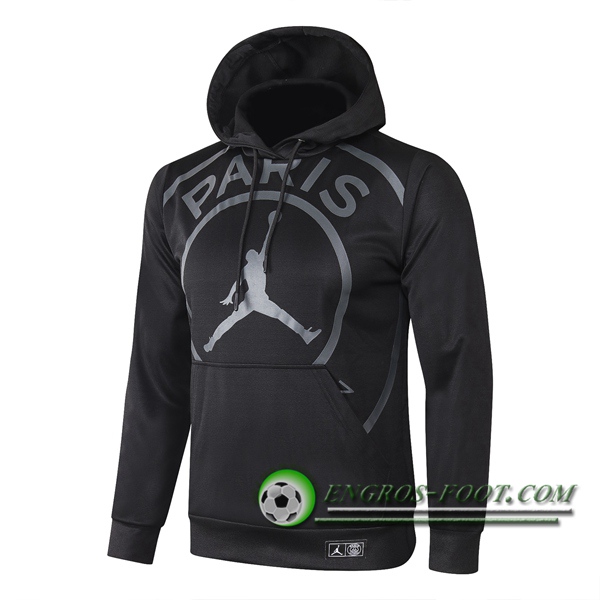 Veste A Capuche Pairis PSG Jordan Noir 2020/2021