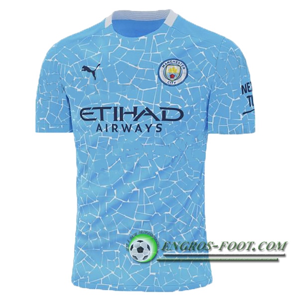 Engros-foot: Jeu Maillot de Foot Manchester City Domicile Version Fuite 2020/2021 Thailande