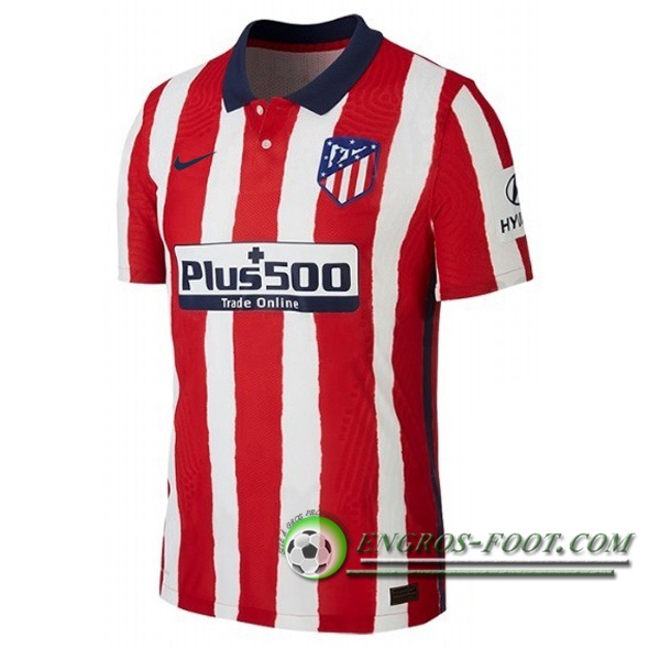 Engros-foot: Jeu Maillot de Foot Atletico Madrid Domicile Version Fuite 2020/2021 Thailande