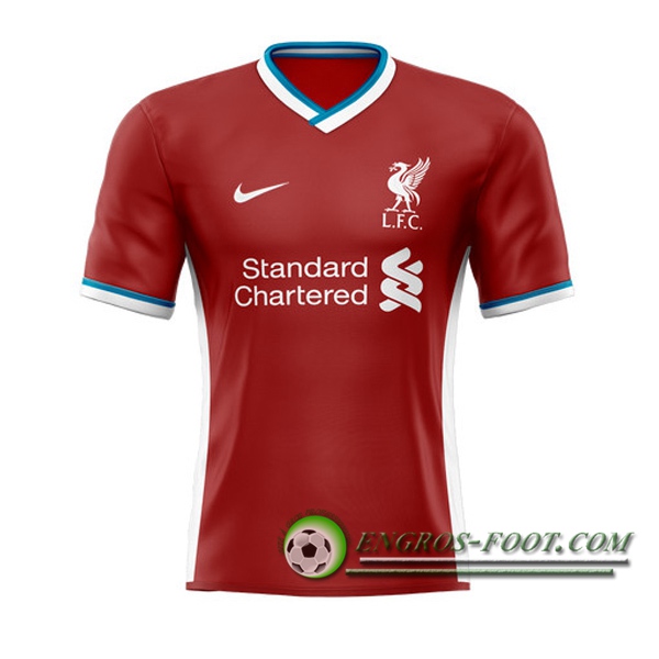 Engros-foot: Jeu Maillot de Foot FC Liverpool Domicile Version Fuite 2020/2021 Thailande