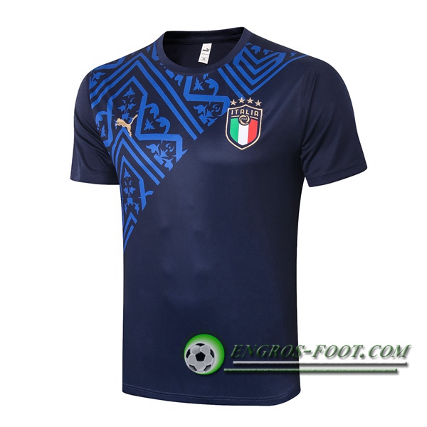 Training T-Shirts Italie Bleu Royal 2020/2021