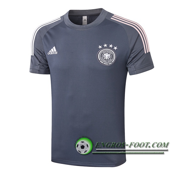 Training T-Shirts Allemagne Gris Fonce 2020/2021