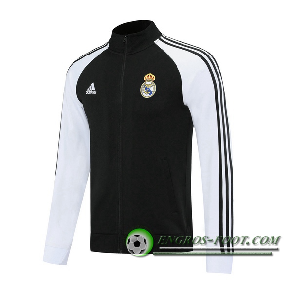 Nouveaux Veste Foot Real Madrid Noir 2020/2021