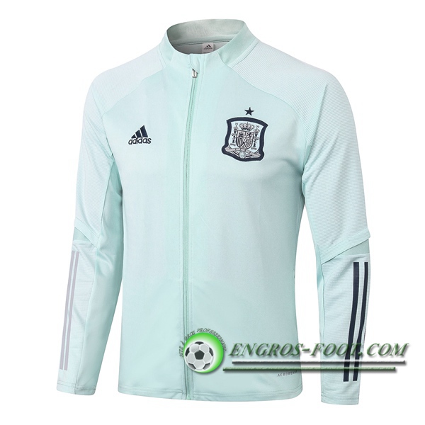 Nouveaux Veste Foot Espagne Vert 2020/2021