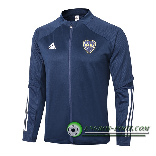 Nouveaux Veste Foot Boca Juniors Bleu Royal 2020/2021