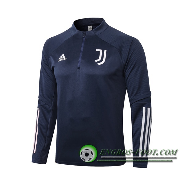 Engros-foot: Sweatshirt Training Juventus Bleu Royal 2020/2021 Thailande