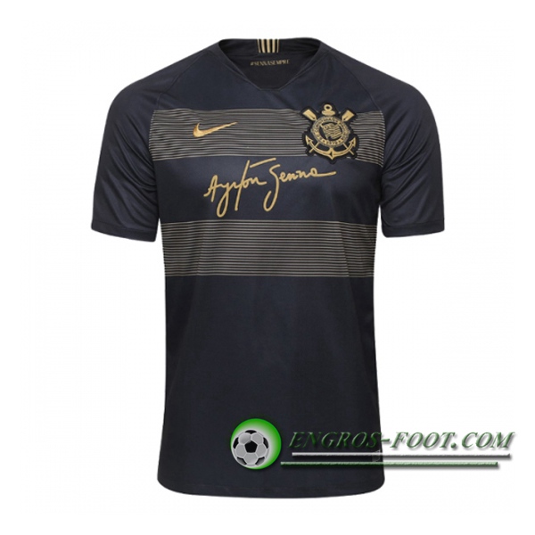 Engros-foot: Maillot de Foot Corinthians Retro Third 2018/2019 Thailande