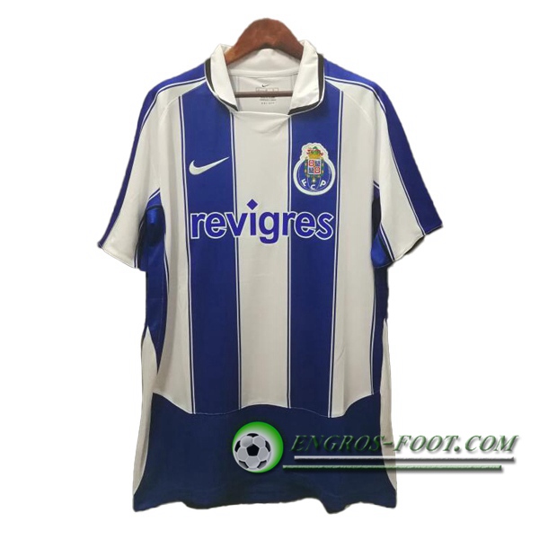 Engros-foot: Maillot de Foot Fc Porto Retro Domicile 2003/2004 Thailande