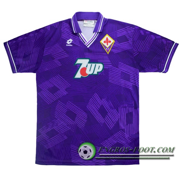 Engros-foot: Maillot de Foot ACF Fiorentina Retro Domicile 1992/1993 Thailande