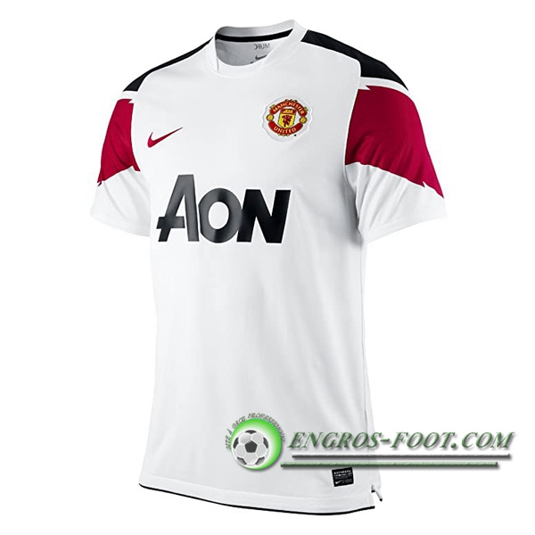 Engros-foot: Maillot de Foot Manchester United Retro Exterieur 2010/2011 Thailande