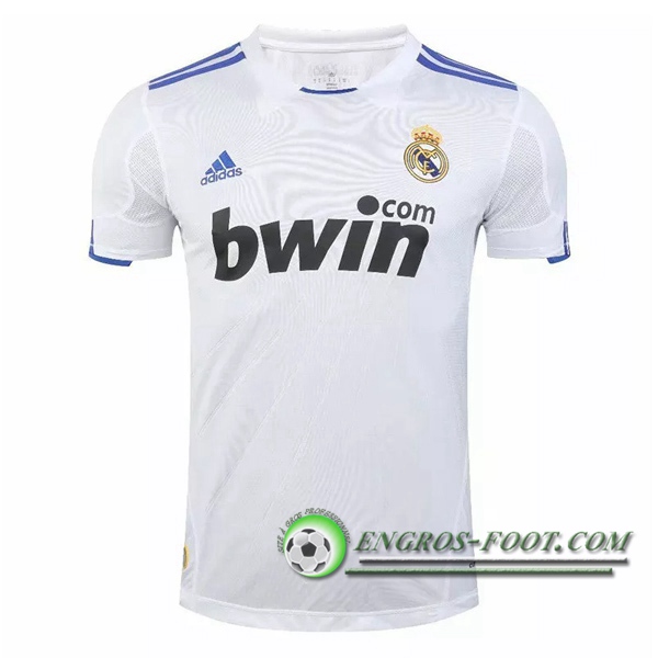 Engros-foot: Maillot de Foot Real Madrid Retro Domicile 2010/2011 Thailande