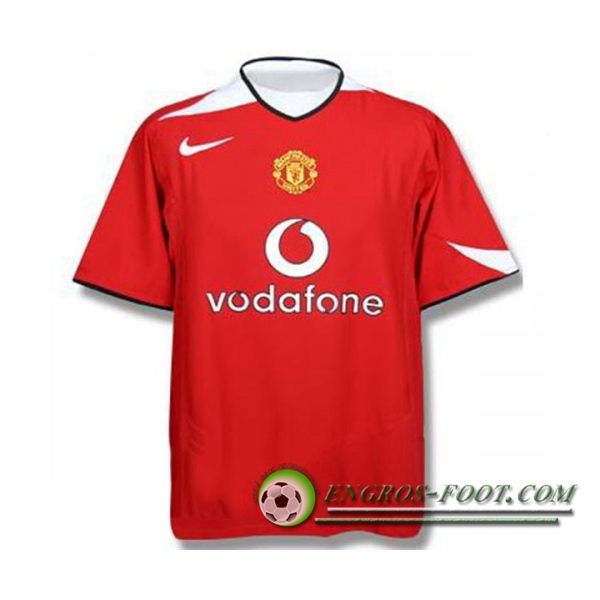 Engros-foot: Maillot de Foot Manchester United Retro Domicile 2004/2006 Thailande