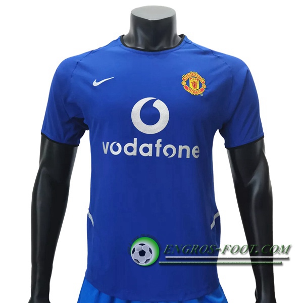 Engros-foot: Maillot de Foot Manchester United Retro Third 2002/2003 Thailande