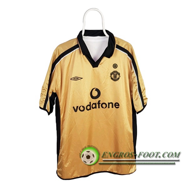 Engros-foot: Maillot de Foot Manchester United Retro Third 2001/2002 Thailande