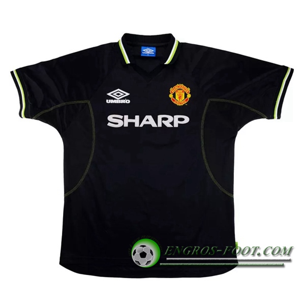 Engros-foot: Maillot de Foot Manchester United Retro Third 1998/1999 Thailande