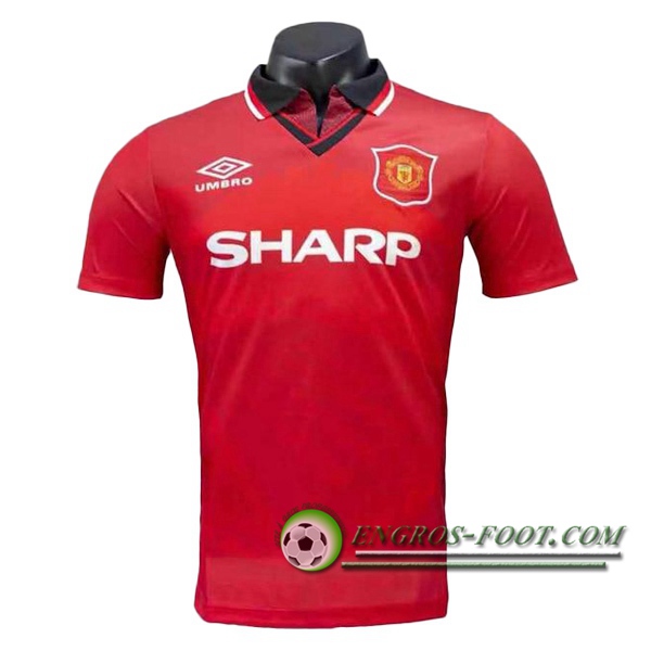 Engros-foot: Maillot de Foot Manchester United Retro Domicile 1994/1996 Thailande