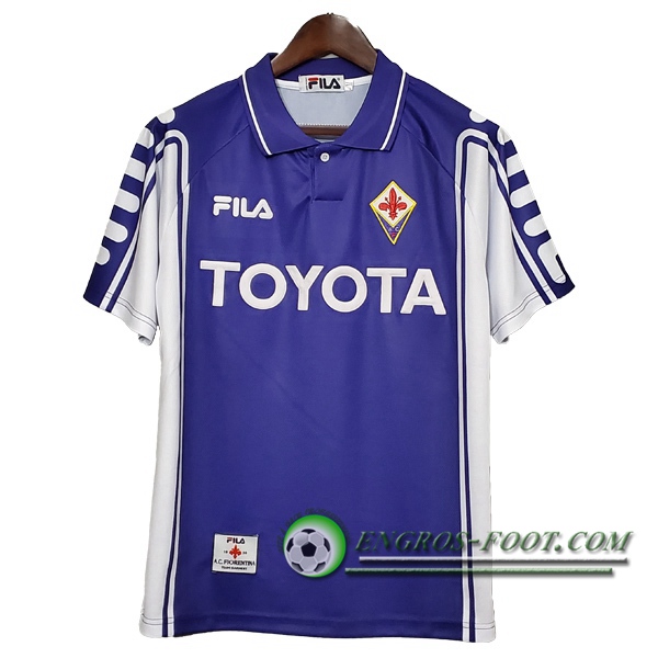 Engros-foot: Maillot de Foot ACF Fiorentina Retro Domicile 1999/2000 Thailande