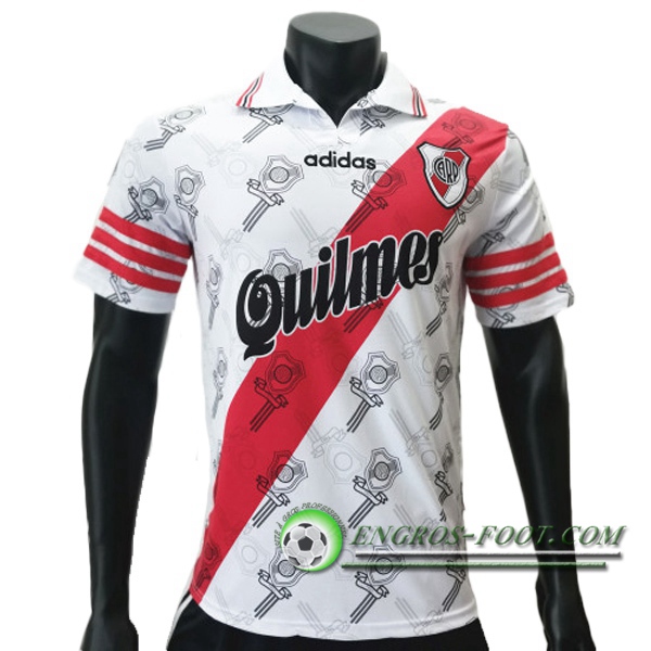 Engros-foot: Maillot de Foot River Plate Retro Domicile 1996 Thailande