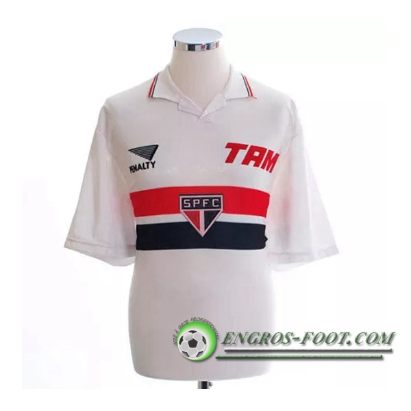 Engros-foot: Maillot de Foot Sao Paulo FC Retro Domicile 1993 Thailande