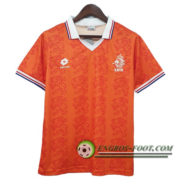 Engros-foot: Maillot de Foot Pays-Bas Retro Domicile 1995 Thailande