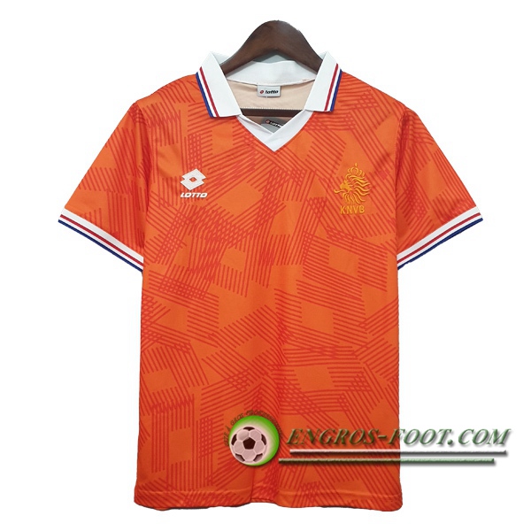 Engros-foot: Maillot de Foot Pays-Bas Retro Domicile 1991 Thailande