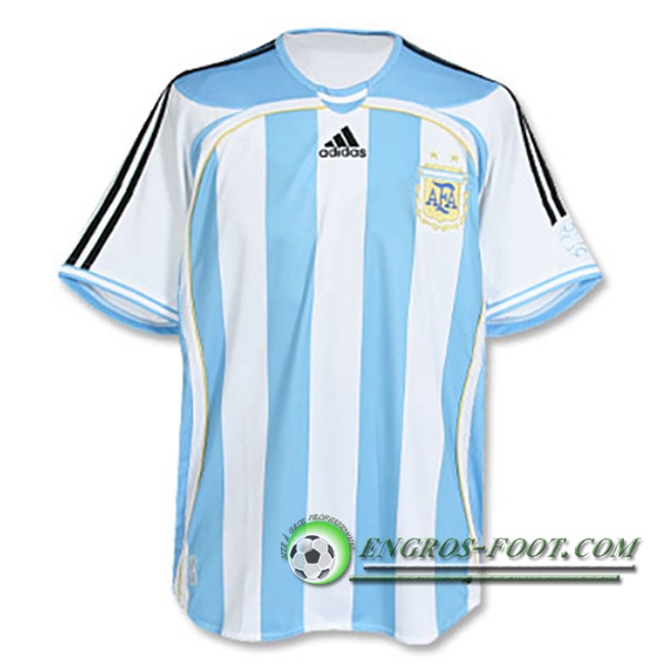 Engros-foot: Maillot de Foot Argentine Retro Domicile 2006 Thailande