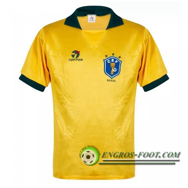 Engros-foot: Maillot de Foot Bresil Retro Domicile 1988/1991 Thailande