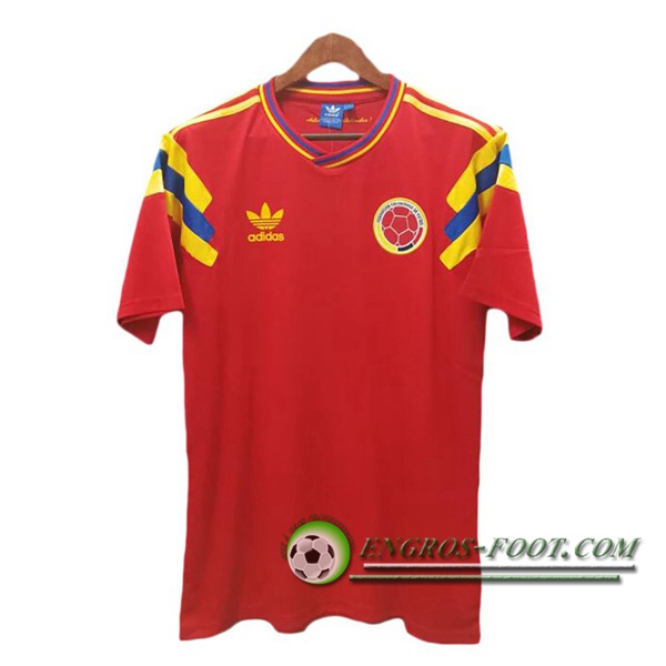 Engros-foot: Maillot de Foot Colombie Retro Exterieur 1990 Thailande