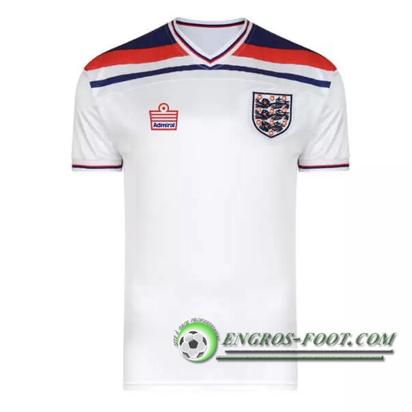 Engros-foot: Maillot de Foot Angleterre Retro Domicile 1980/1983 Thailande