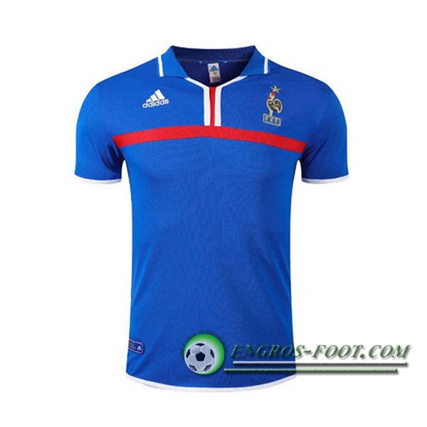 Engros-foot: Maillot de Foot France Retro Domicile 2000 Thailande