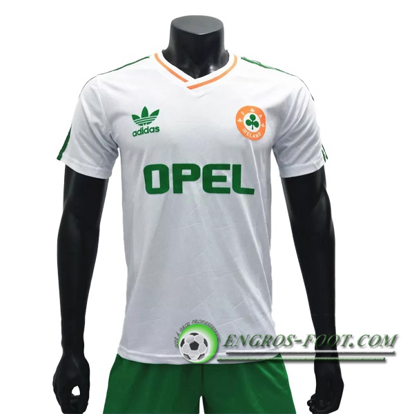 Engros-foot: Maillot de Foot Irlande Retro Exterieur 1990/1992 Thailande