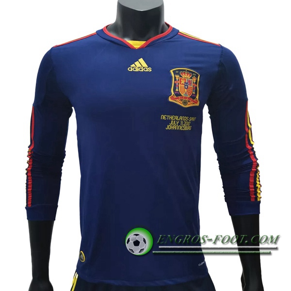 Engros-foot: Maillot de Foot Espagne Retro Exterieur 2000 Thailande