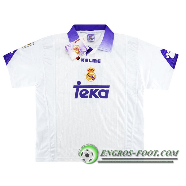 Engros-foot: Maillot de Foot Real Madrid Retro Domicile 1997/1998 Thailande