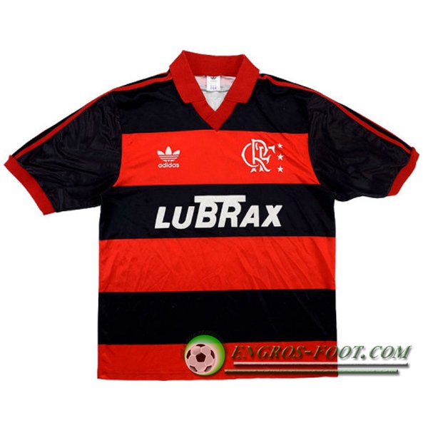 Engros-foot: Maillot de Foot Flamengo Retro Domicile 1987/1990 Thailande