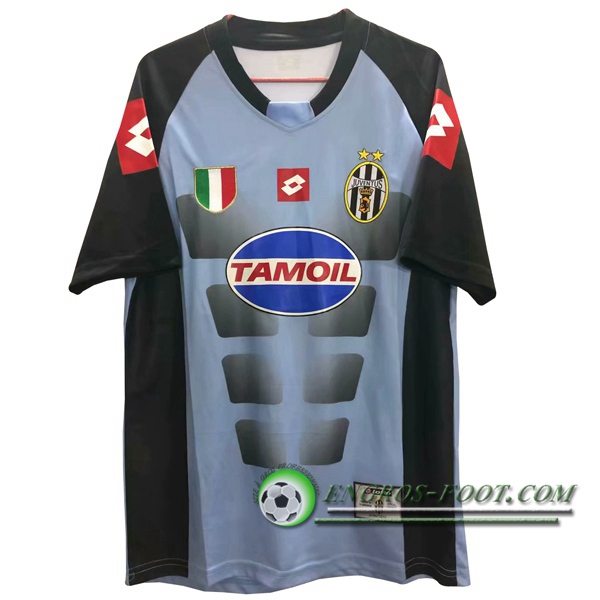 Engros-foot: Maillot de Foot Juventus Retro Gardien de But 2002/2003 Thailande