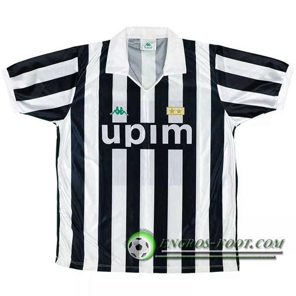 Engros-foot: Maillot de Foot Juventus Retro Domicile 1991/1992 Thailande