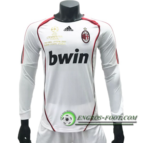 Engros-foot: Maillot de Foot Milan AC Retro Exterieur 2006/2007 Thailande